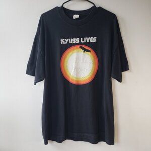 2010/2011 Kyuss Lives Tour Concert Shirt L Sun Bird Black ALSTYLE Tag